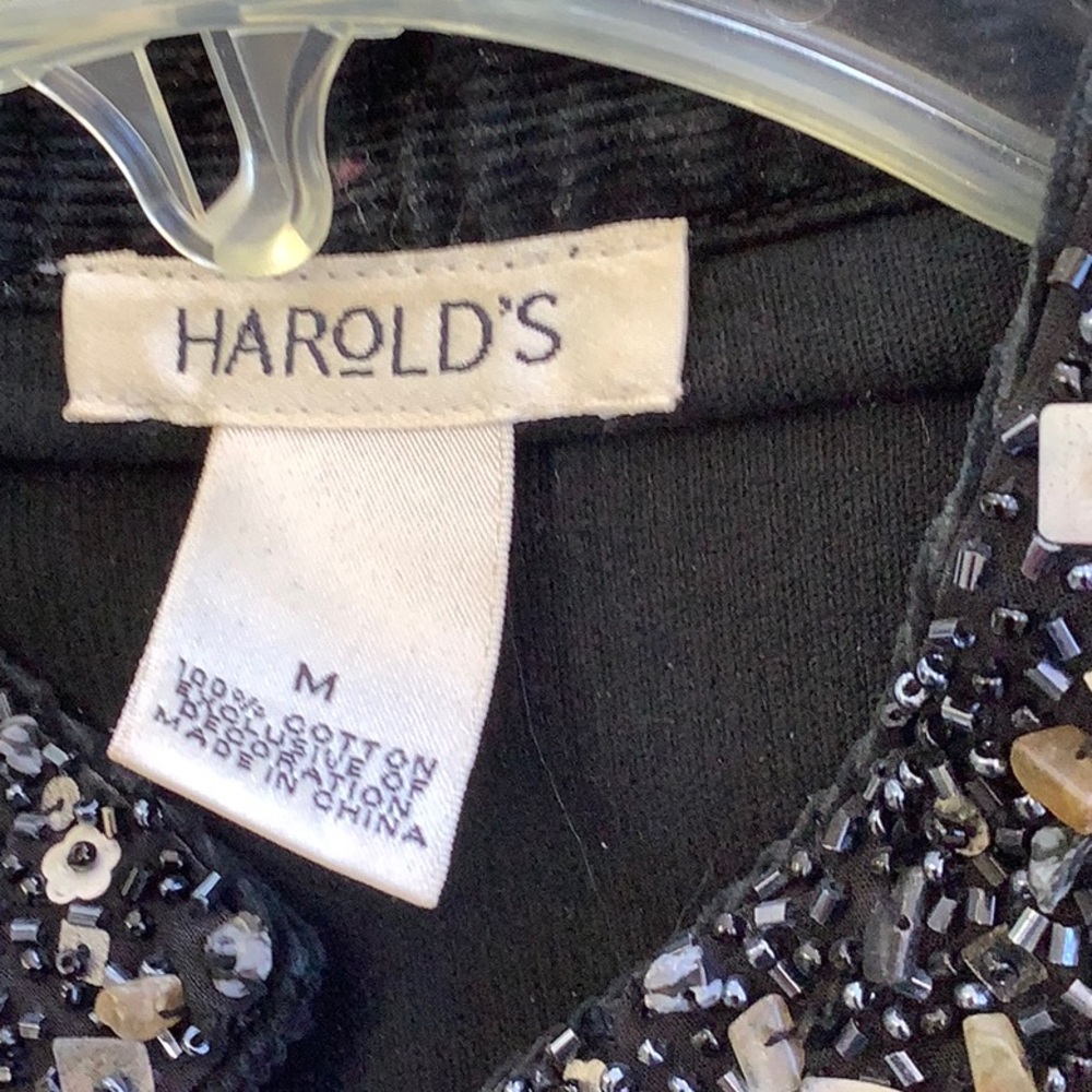 Rhinestone Collar Button Down Jacket - image 6